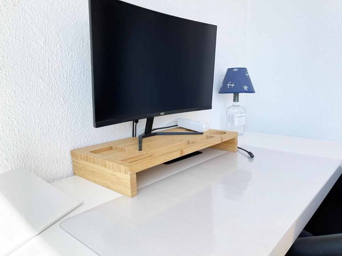Panoramic Seaview - 2 Bedroom, Main Ave, 15 Min Walk Beach, Workspace Αλμπουφέιρα Εξωτερικό φωτογραφία