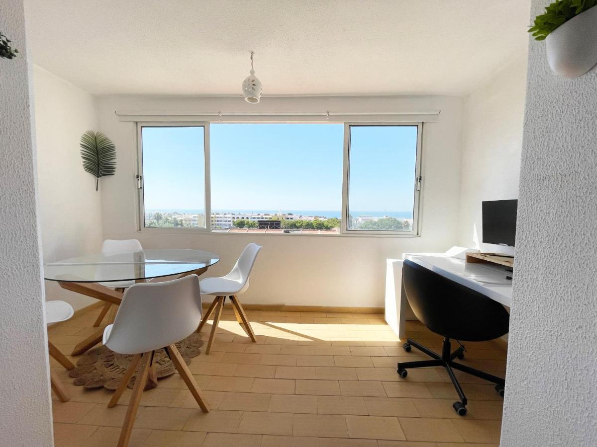 Panoramic Seaview - 2 Bedroom, Main Ave, 15 Min Walk Beach, Workspace Αλμπουφέιρα Εξωτερικό φωτογραφία